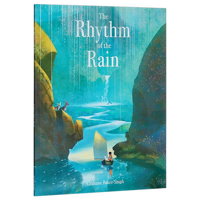 现货 【中商原版】雨的旋律 英文原版 The Rhythm of the Rain 格林威奖得奖 名家绘本 封面烫银 Grahame Baker-Smith 3-9岁 科普