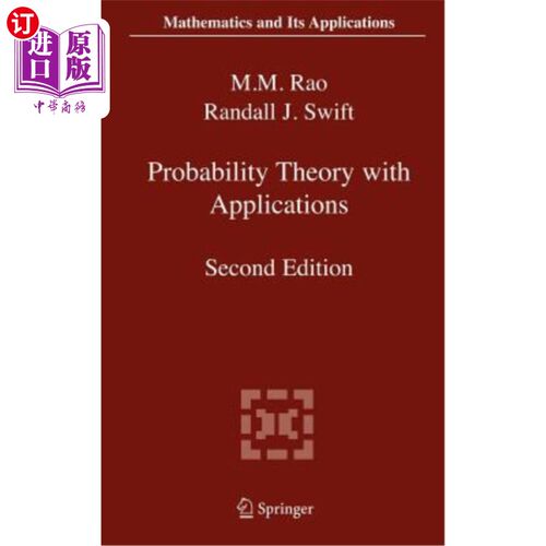 海外直订Probability Theory with Applications 概率论及其应用