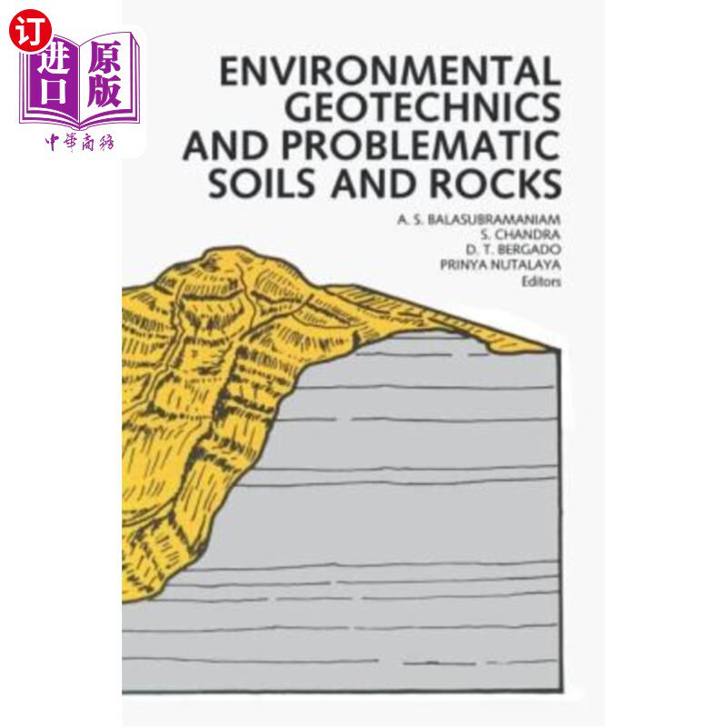 海外直订Environmental Geotechnics: Proceedings of 4th International Congress, Rio de Jan 环境岩土工程：第四届国际会