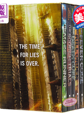 移动迷宫5本套装 英文原版 The Maze Runner Series Complete Collection Boxed Set 科幻小说 青少年【中商原版】