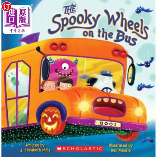 海外直订The Spooky Wheels on the Bus 巴士上的幽灵车轮