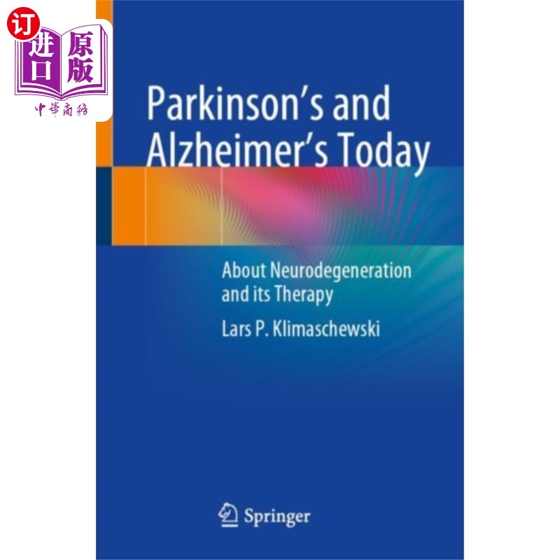 海外直订医药图书古英语 Parkinson's and Alzheimer's Today 帕金森氏症和阿尔茨海默症
