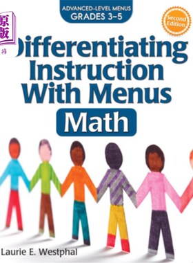海外直订Differentiating Instruction with Menus: Math (Grades 3-5) 用菜单区分教学:数学(3-5年级)