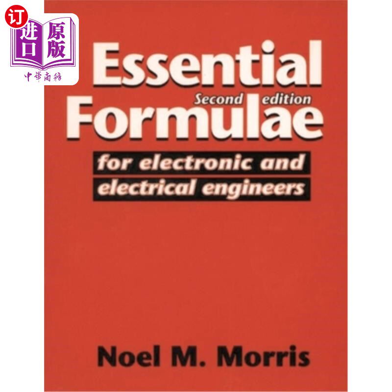 海外直订Essential Formulae for Electronic and Electrical Engineers 电子电气工程师基本公式