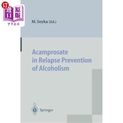 海外直订医药图书Acamprosate in Relapse Prevention of Alcoholism 刺五加预防酒精中毒复发