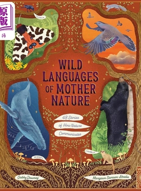 大自然母亲的语言Wild Languages of Mother Nature 48 Stories of How Nature Communicates英文原版科普绘本【中商原版】