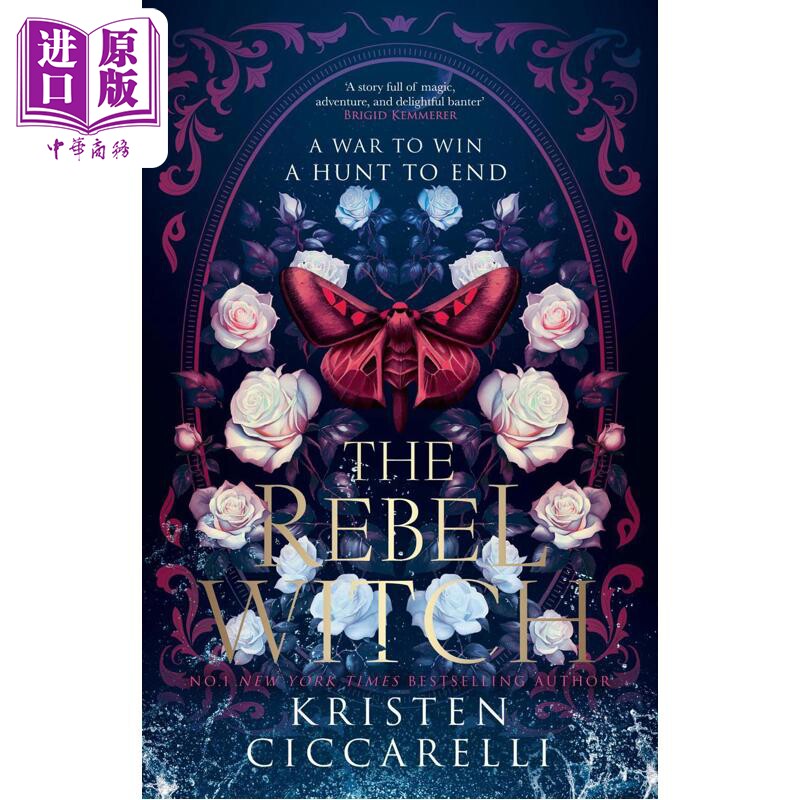 预售 反叛女巫 猩红色的蛾系列 第2本 The Rebel Witch The Crimson Moth Book 2  英文原版 Kristen Ciccarelli【中商原版】 - 实物图