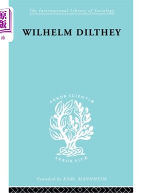海外直订William Dilthey 威廉·狄尔泰