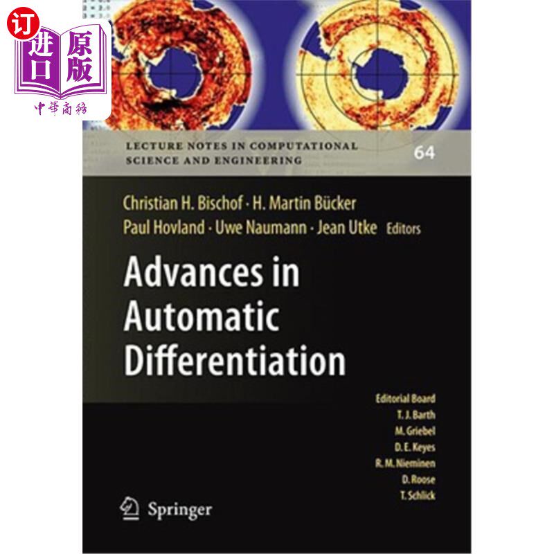 海外直订Advances in Automatic Differentiation 自动微分的研究进展