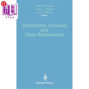 海外直订Attributions, Accounts, and Close Relationships 归因、叙述和亲密关系
