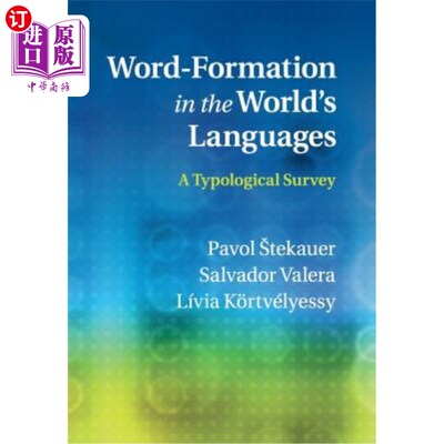 海外直订Word-Formation in the World's Languages 世界语言的构词法：一项类型学调查