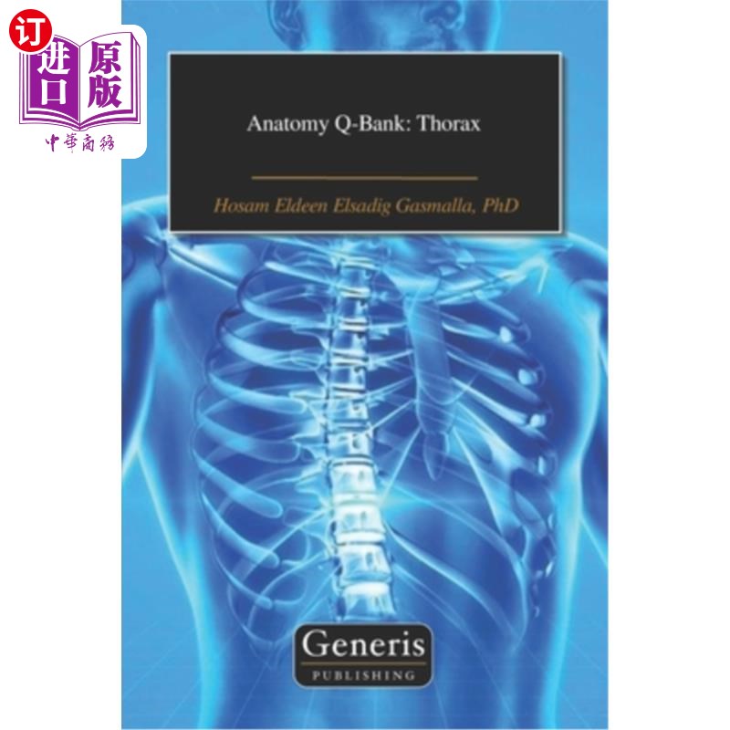 海外直订医药图书Anatomy Q-Bank: Thorax 解剖学Q-Bank:胸腔