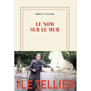 【法文版】刻在墙上的名字 龚古尔奖作者新作 Le nom sur le mur 法文原版 Hervé Le Tellier 现当代文学【中商原版】