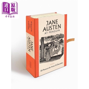 Austen Decades 企鹅出版 Jane 简·奥斯汀 英文原版 Penguin 中商原版 Postcards 50张十年明信片 from 社 预售