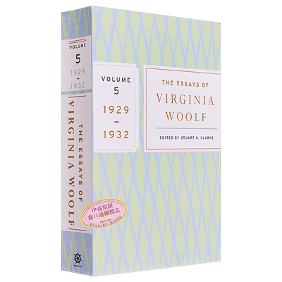 预售 伍尔夫文集 第5卷 1929-1932年 Virginia Woolf 英文原版 The Essays of Virginia Woolf Volume 5【中商原版】