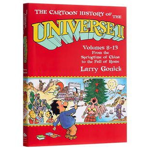 漫画宇宙史2 卷8 13 漫画世界史 英文原版 The Cartoon History of the Universe 2 Volumes 8 13 Larry Gonick 科普【中商原