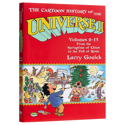 漫画宇宙史2 卷8 13 漫画世界史 英文原版 The Cartoon History of the Universe 2 Volumes 8 13 Larry Gonick 科普【中商原