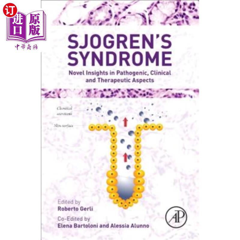 海外直订医药图书Sjogren's Syndrome: Novel Insights in Pathogenic, Clinical and Therapeutic Aspec 干燥综合征：致病性