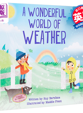 现货 The Wonderful World of Weather 神奇的大自然：天气 低幼亲子自然知识科普绘本 平装 英文原版 5-7岁【中商原版】