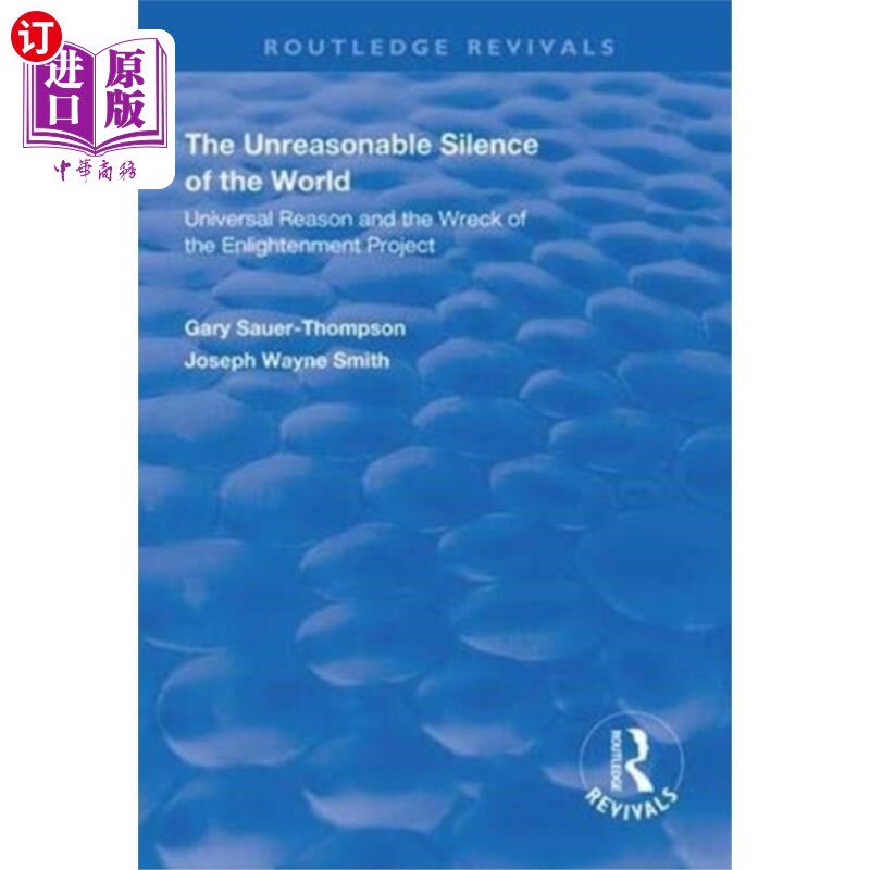 海外直订Unreasonable Silence of the World 世界的不合理的沉默