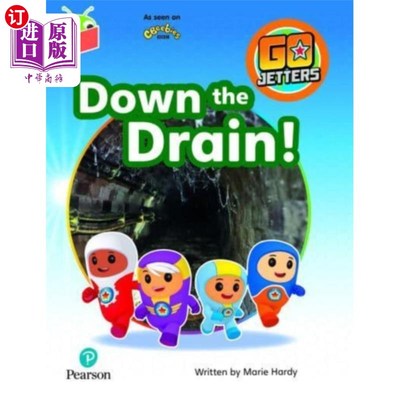 海外直订Bug Club Independent Phase 3 Unit 11: Go Jetters... 独立Bug俱乐部第3阶段第11单元:Go Jetters:掉进下水道