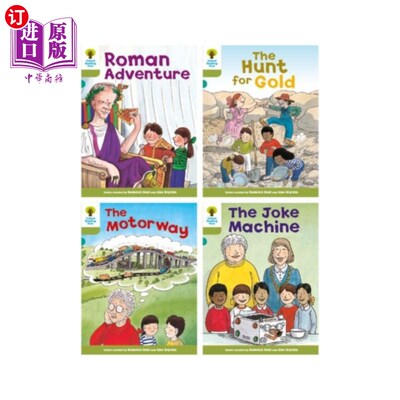 海外直订Oxford Reading Tree: Biff, Chip and Kipper Stori... 牛津阅读树:Biff, Chip和Kipper故事:牛津7级:混合包4