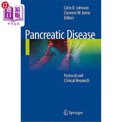 海外直订医药图书Pancreatic Disease: Protocols and Clinical Research 胰腺疾病:方案和临床研究