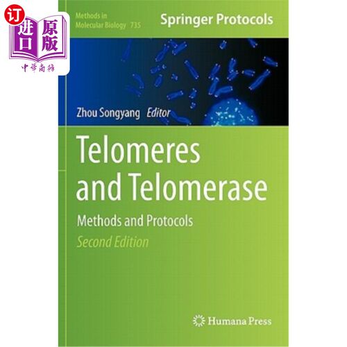 海外直订Telomeres and Telomerase: Methods and Protocols 端粒和端粒酶：方法和协议