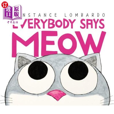 海外直订Everybody Says Meow 每个人都说喵
