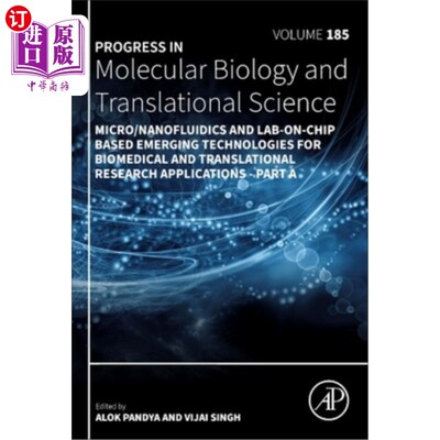 海外直订Micro/Nanofluidics and Lab-On-Chip Based Emerging Technologies for Biomedical an 生物医学和转化研究应用的微