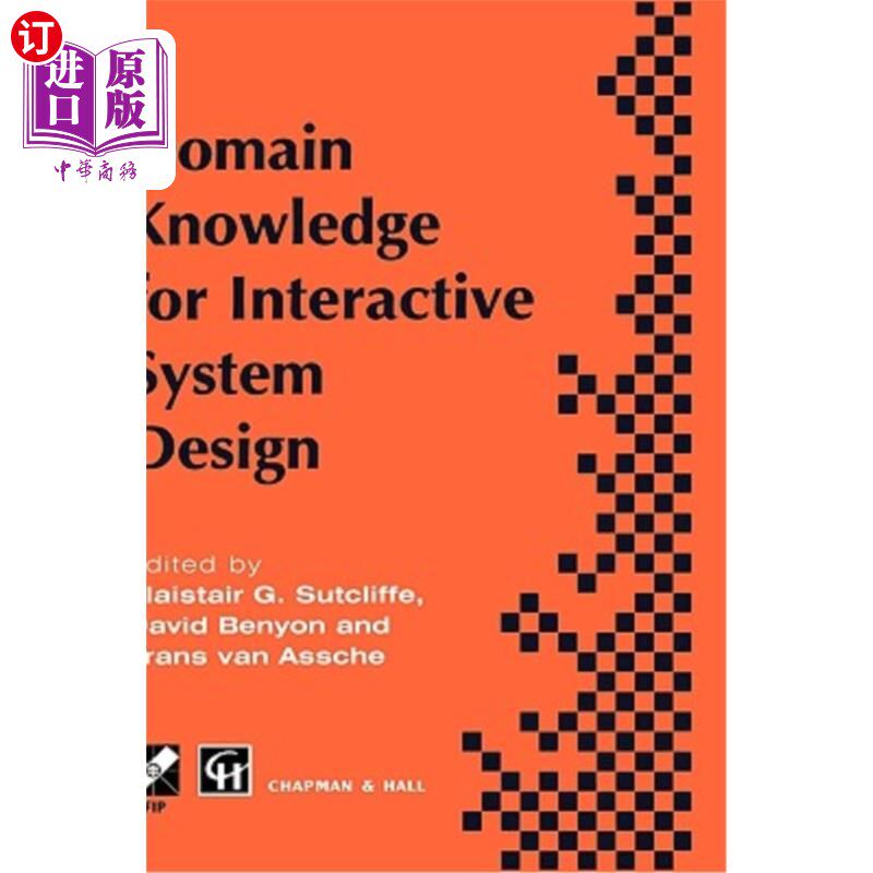 海外直订Domain Knowledge for Interactive System Design 交互式系统设计的领域知识