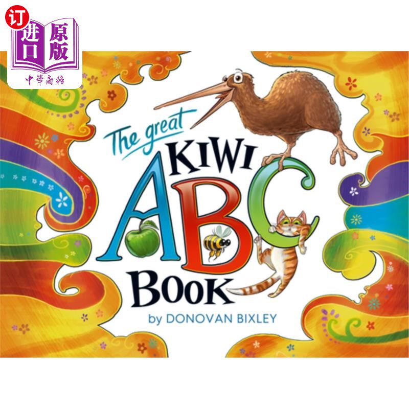 海外直订The Great Kiwi ABC Book 伟大的猕猴桃ABC书