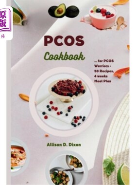 海外直订医药图书PCOS cookbook: A Culinary Companion for PCOS Warriors Offering 50 Recipes, 4 Wee  PCOS