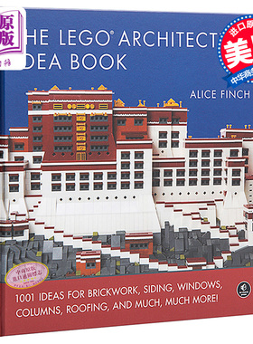 【中商原版】乐高建筑理念书 英文原版 The LEGO Architecture Idea Book 手工