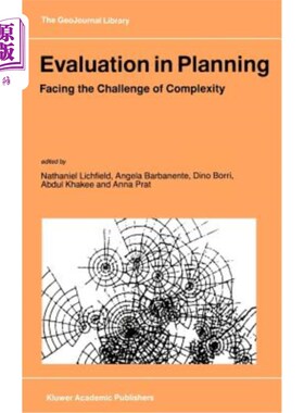 海外直订Evaluation in Planning: Facing the Challenge of Complexity 规划中的评估：面对复杂性的挑战
