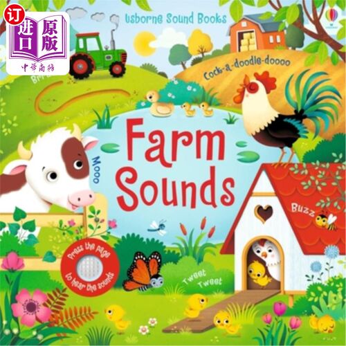 海外直订Farm Sounds 农场的声音