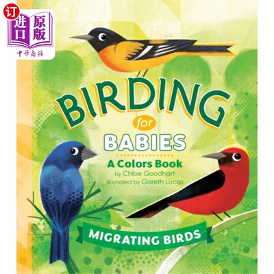 海外直订Birding for Babies: Migrating Birds 婴儿观鸟:候鸟