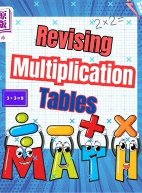 海外直订Revising Multiplication Tables: Strengthen Mental Calculation Skills with Over 7 复习乘法表：用超过70天的乐