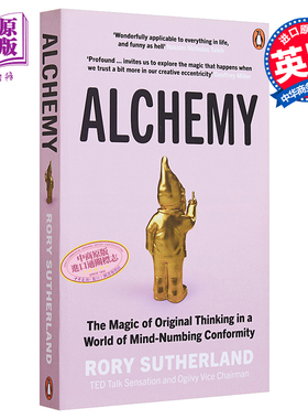 炼金术 行不通点子 的惊人力量 Alchemy 英文原版 Rory Sutherland【中商原版】