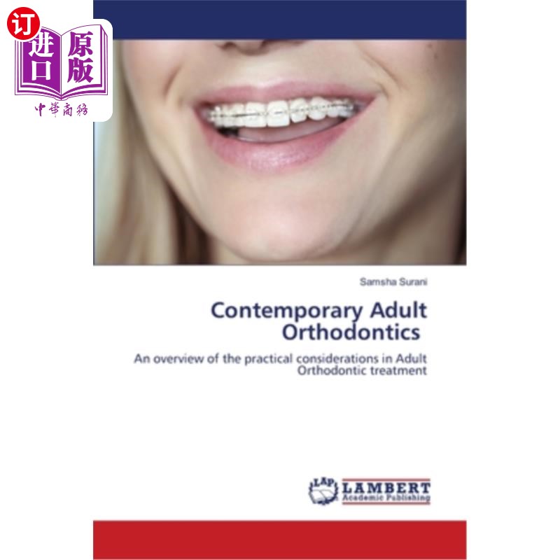海外直订医药图书Contemporary Adult Orthodontics 当代成人口腔正畸学