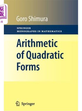 海外直订Arithmetic of Quadratic Forms 二次型算术