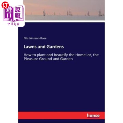 海外直订Lawns and Gardens 草坪和花园