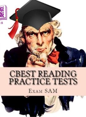 海外直订CBEST Reading Practice Tests: CBEST Test Preparation Reading Study Guide CBEST阅读练习测试：CBEST测试准备阅