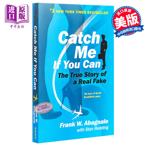 猫鼠游戏 英文原版 Catch Me If You Can 英文小说 悬疑推理电影小说