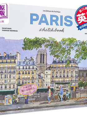 现货 Paris Sketchbook 进口艺术 巴黎水彩速写（新版）【中商原版】