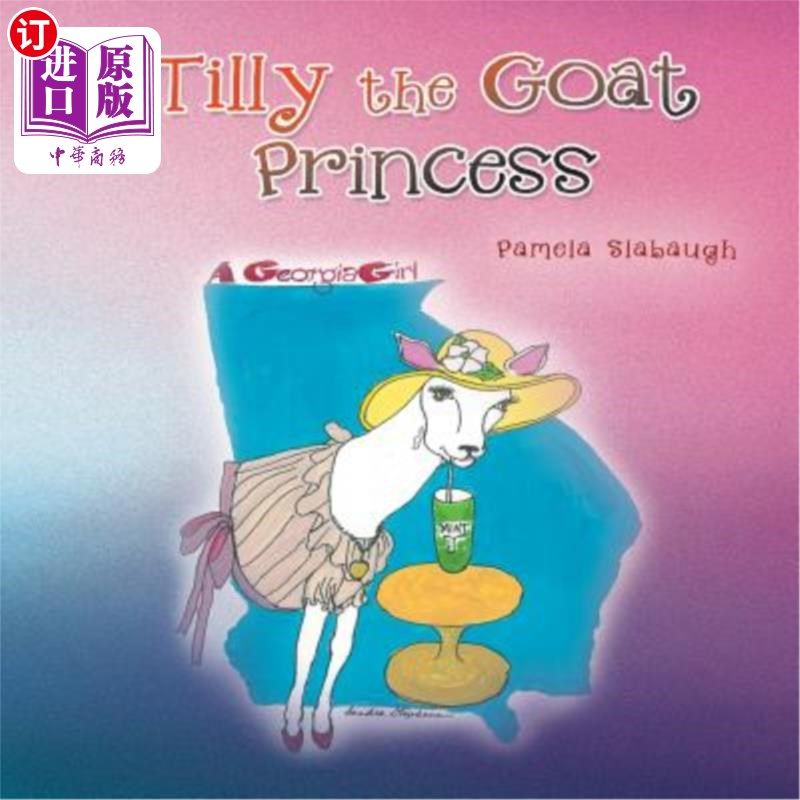 海外直订tilly the goat princess (additional coloring pages