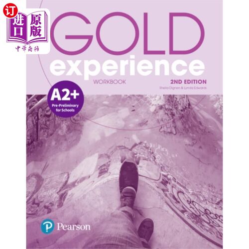 海外直订Gold Experience 2nd Edition A2+ Workbook 黄金体验第二版A2+练习册