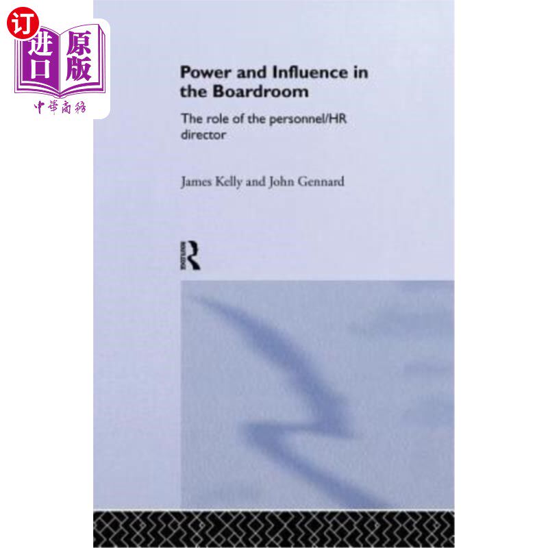 海外直订Power and Influence in the Boardroom 董事会的权力和影响力