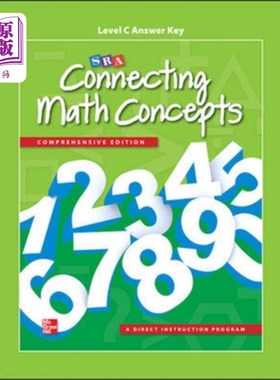 海外直订Connecting Math Concepts Level C, Additional Ans... 连接数学概念，C级，附加答案