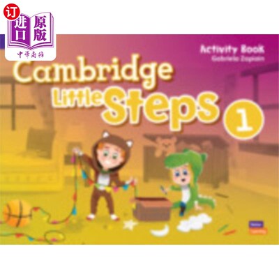 海外直订Cambridge Little Steps Level 1 Activity Book 剑桥小步一级活动手册